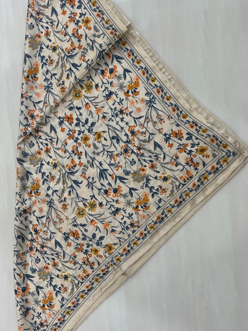 Beautiful Silky Soft Square Scarf For Woman